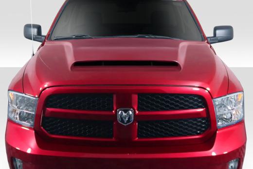 Duraflex Demon Look Hood 09-18 Dodge Ram,19-22 Ram Classic 1500 - Click Image to Close